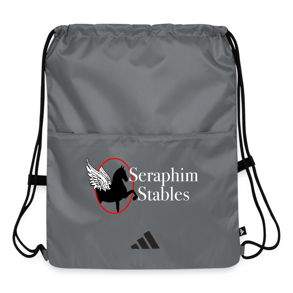 Adidas Drawstring Bag - slate
