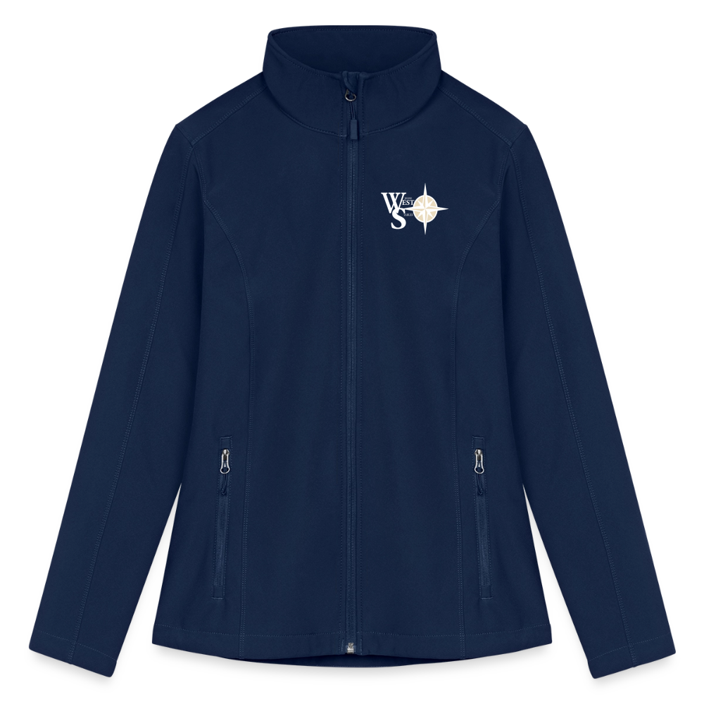 Women’s Soft Shell Jacket - navy