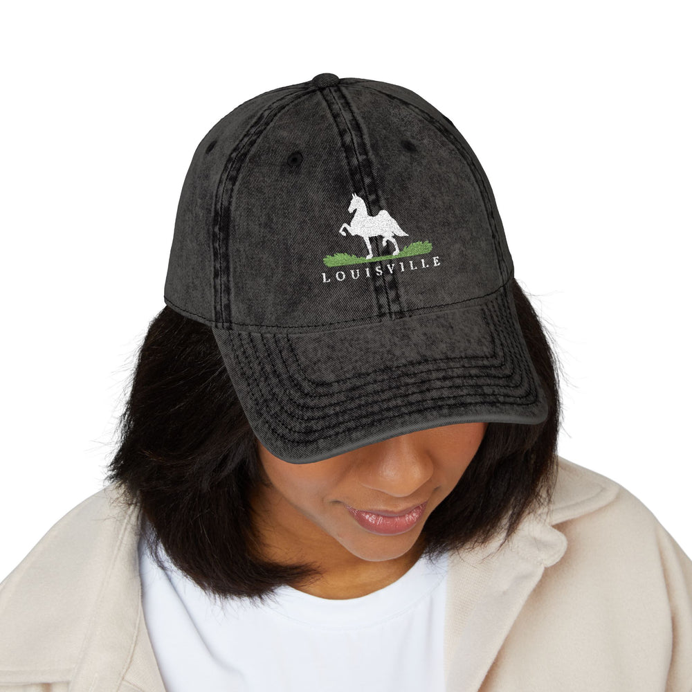 
                  
                    Louisville - Vintage Embroidered Hat
                  
                