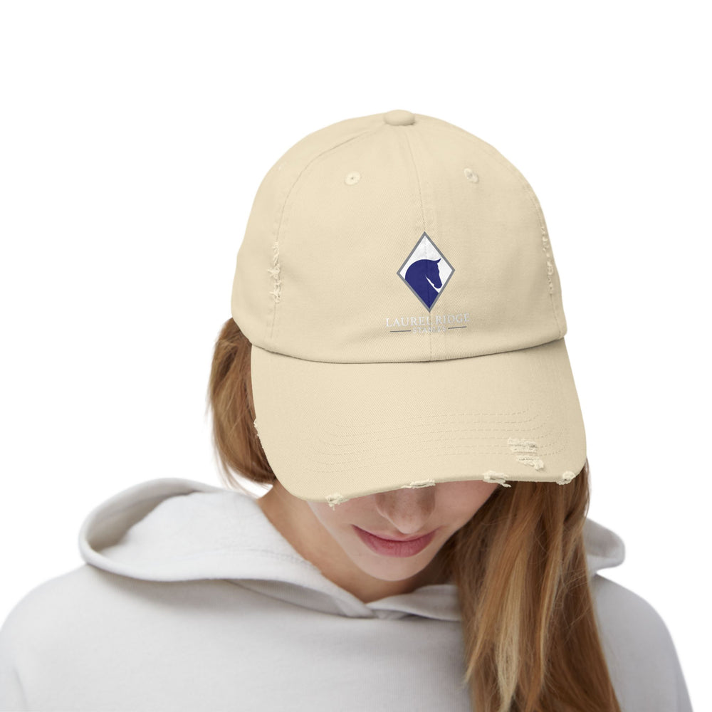 
                  
                    Distressed Cotton Cap
                  
                