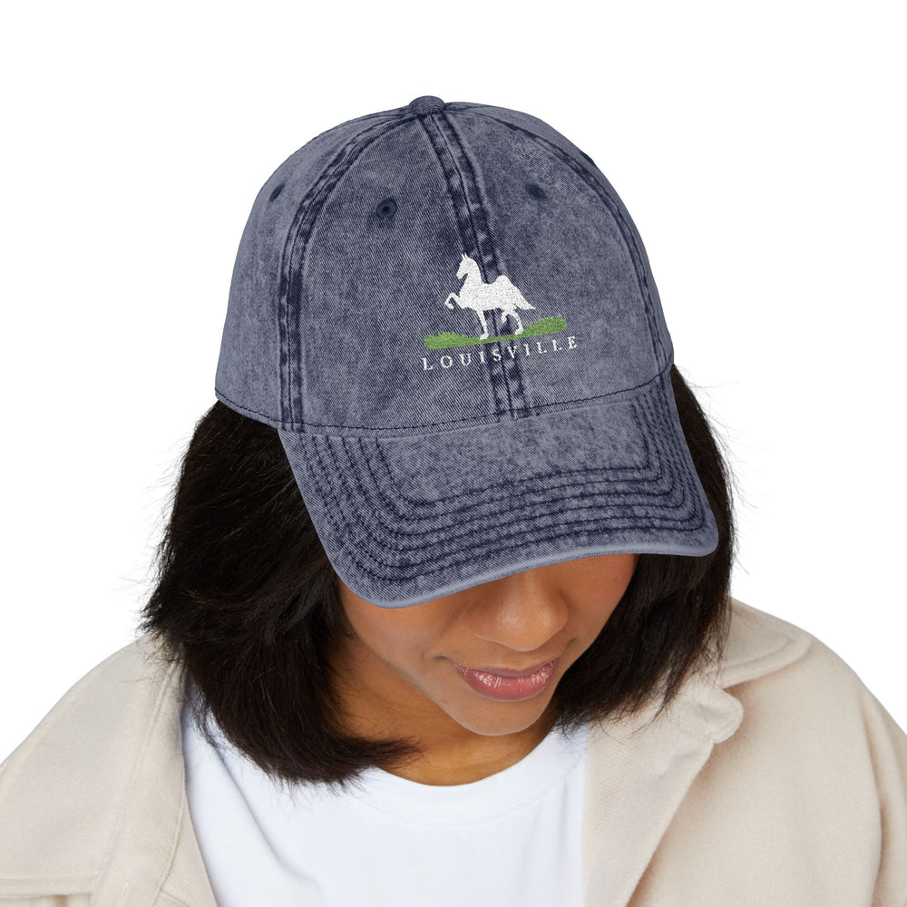 
                  
                    Louisville - Vintage Embroidered Hat
                  
                