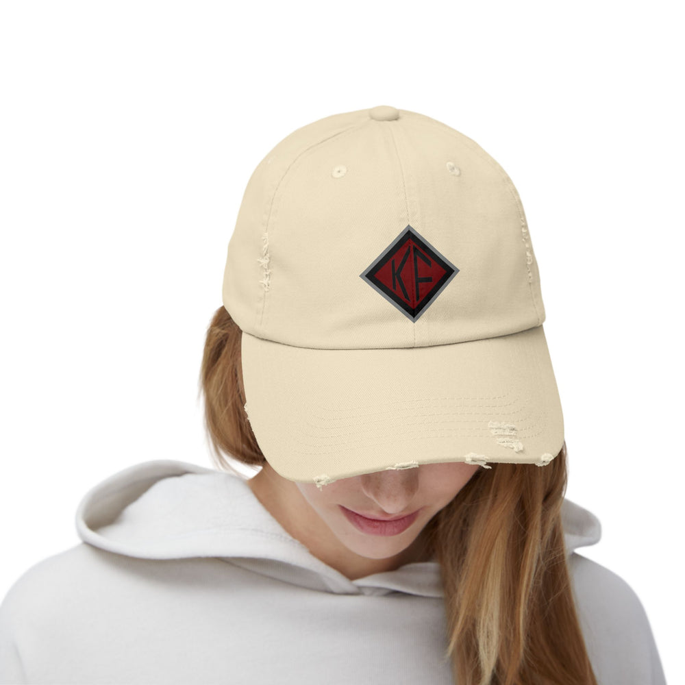 
                  
                    Distressed Cotton Cap
                  
                