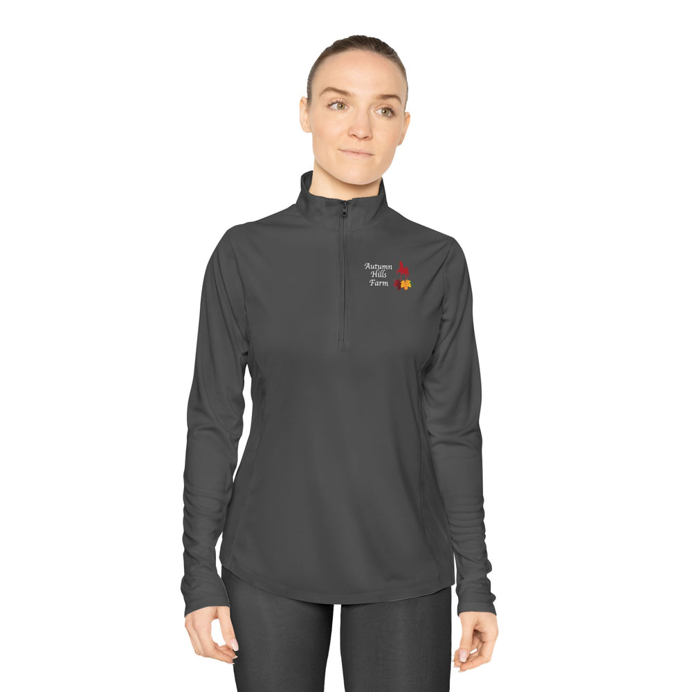
                  
                    Ladies Quarter-Zip Pullover AHF
                  
                