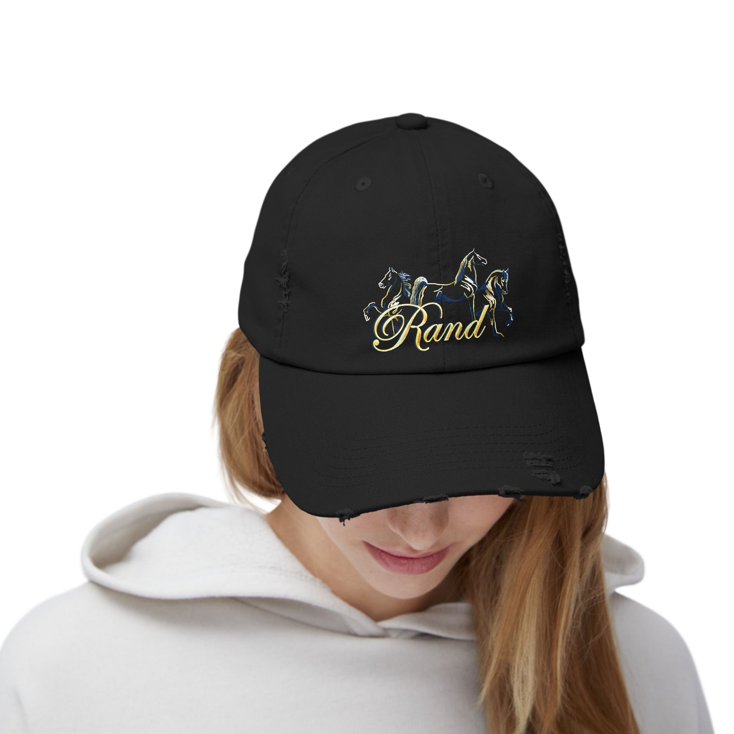 Distressed Cotton Cap