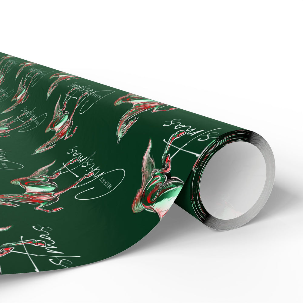 Merry Christmas Wrapping Paper - 30" x 180"