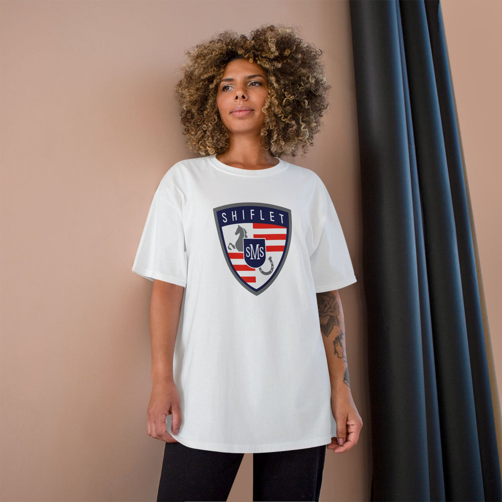 
                  
                    Champion® Tee
                  
                