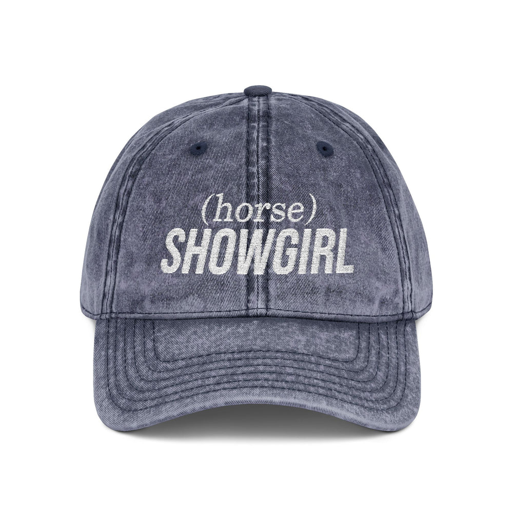 
                  
                    Vintage Embroidered Hat - (horse) SHOWGIRL
                  
                