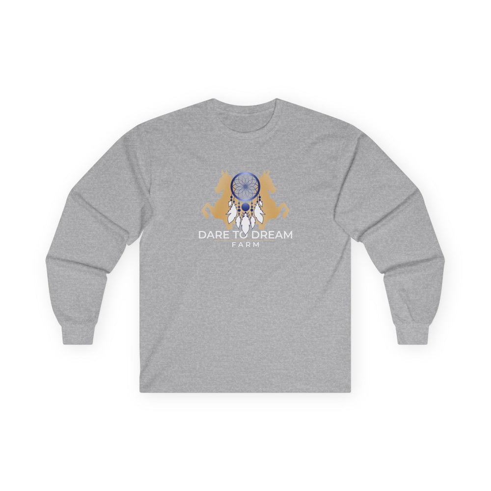 
                  
                    100% Cotton Long Sleeve Tee
                  
                
