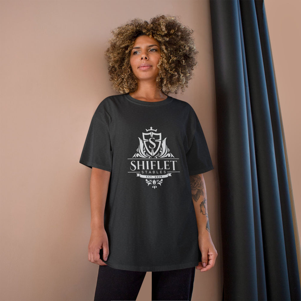 
                  
                    Champion® Tee
                  
                