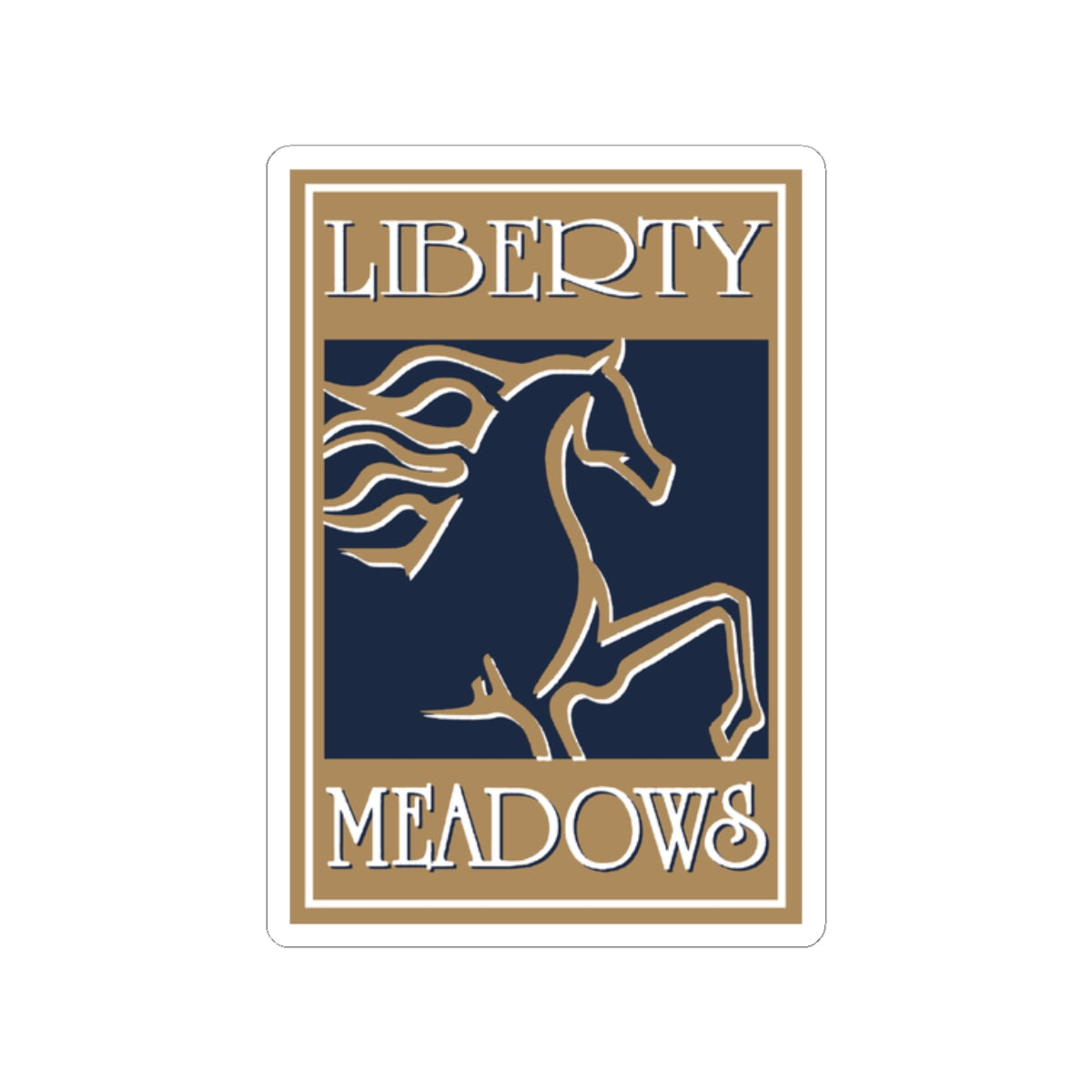 Stickers - 2 sizes, clear or white trim
