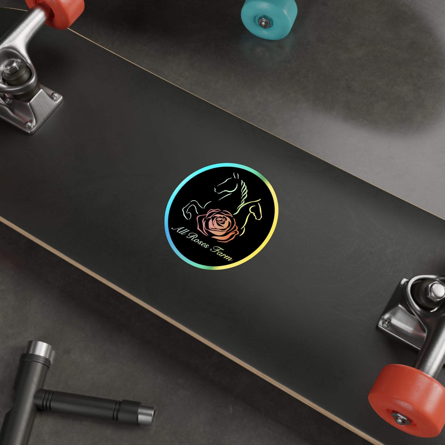 Holographic Sticker 4"