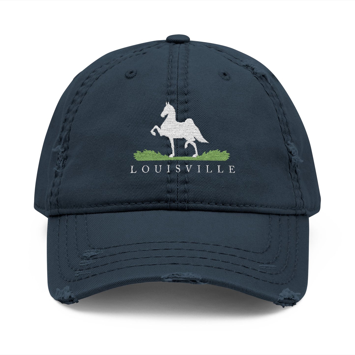 Louisville - Embroidered Distressed Hat