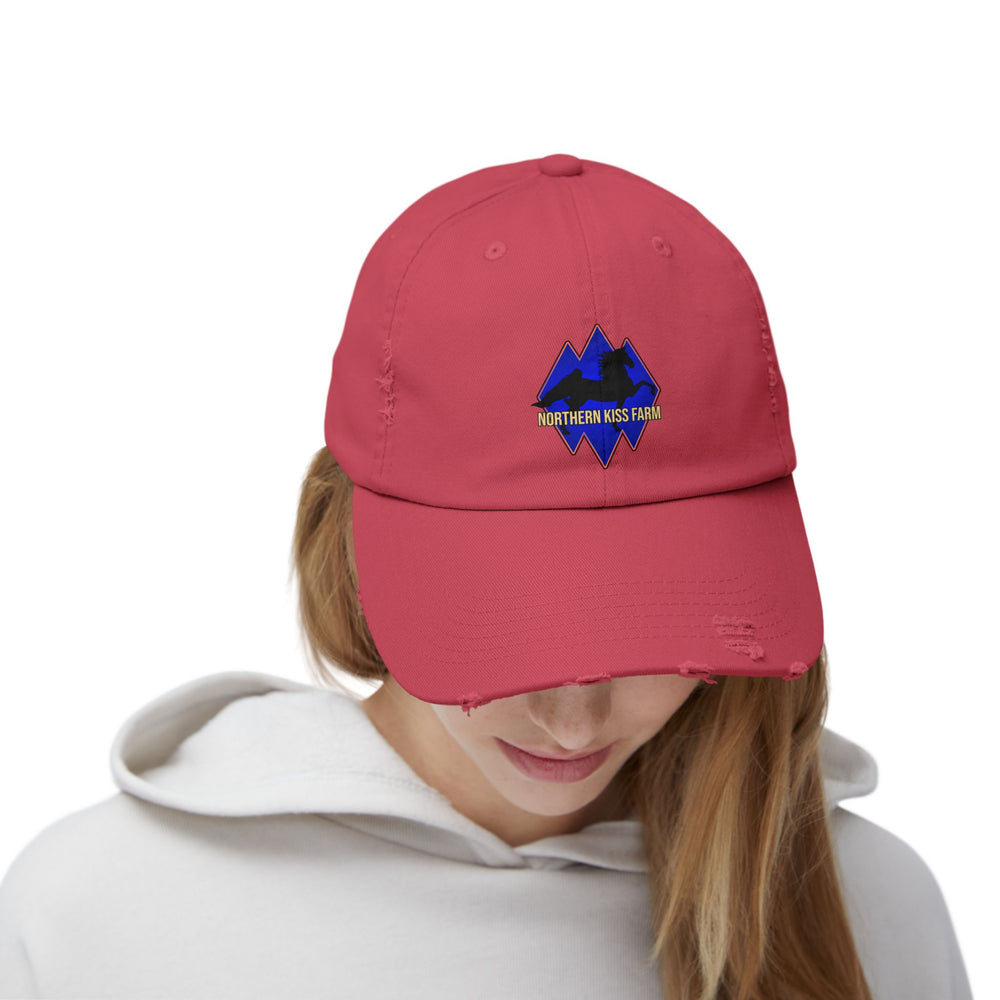 
                  
                    Distressed Cotton Cap
                  
                