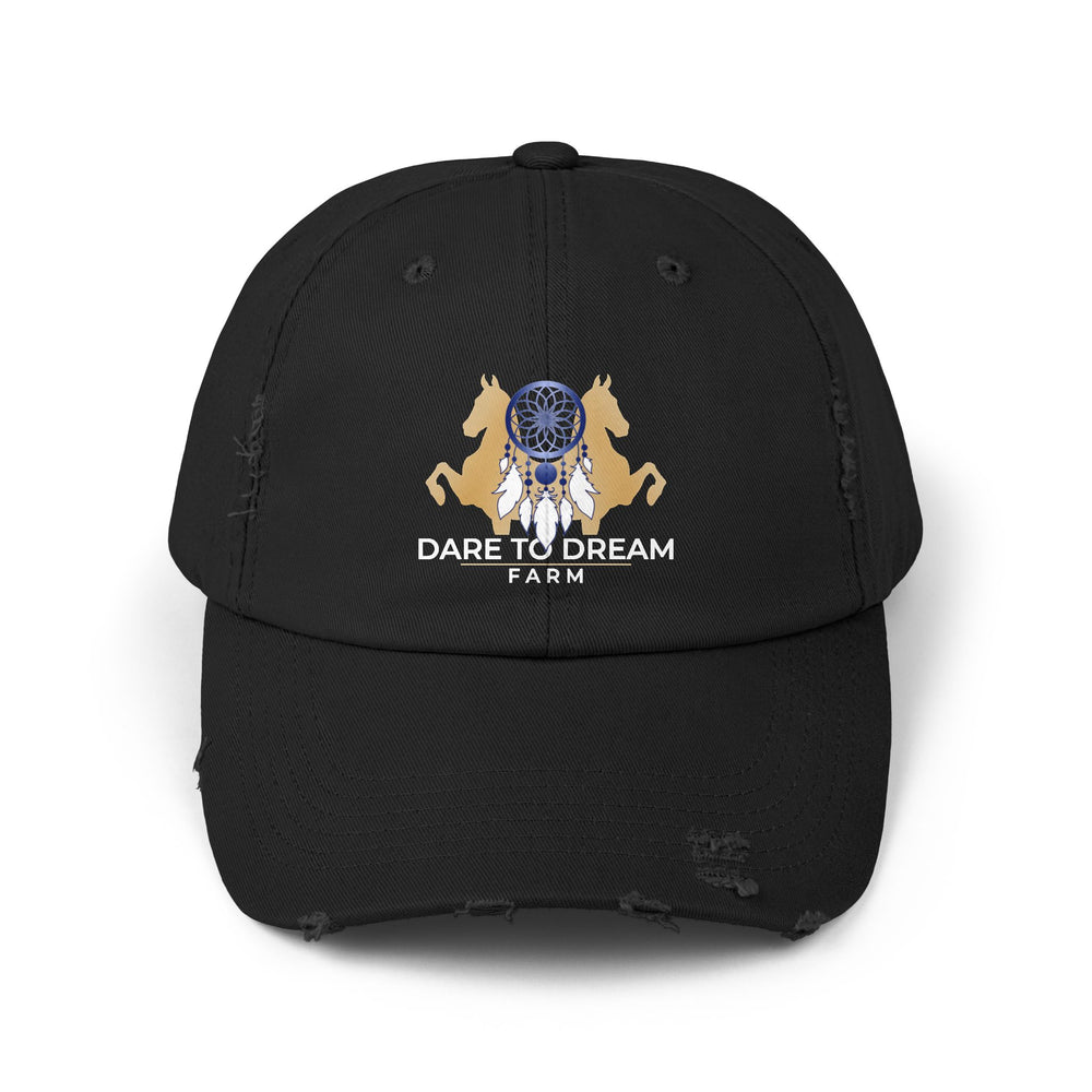 Distressed Cotton Cap