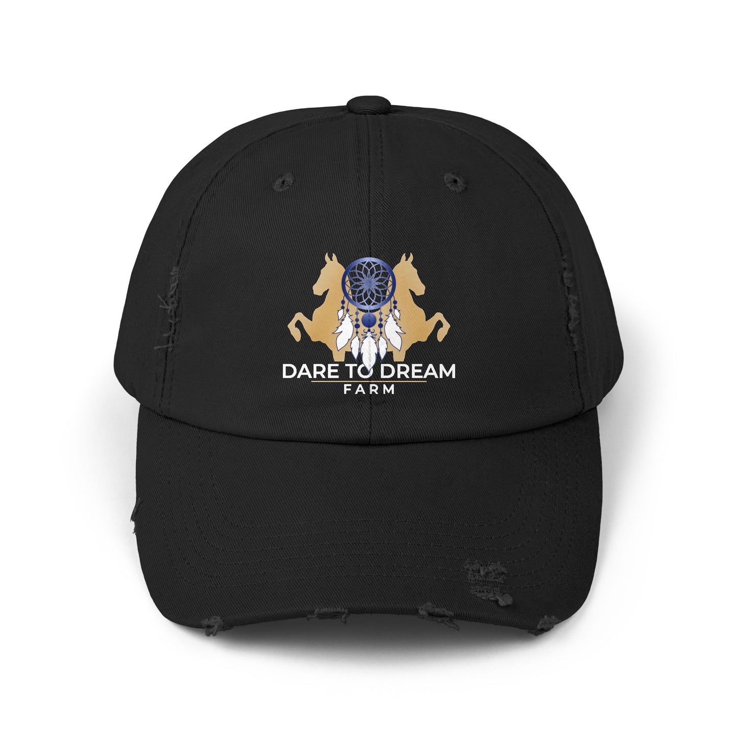 Distressed Cotton Cap