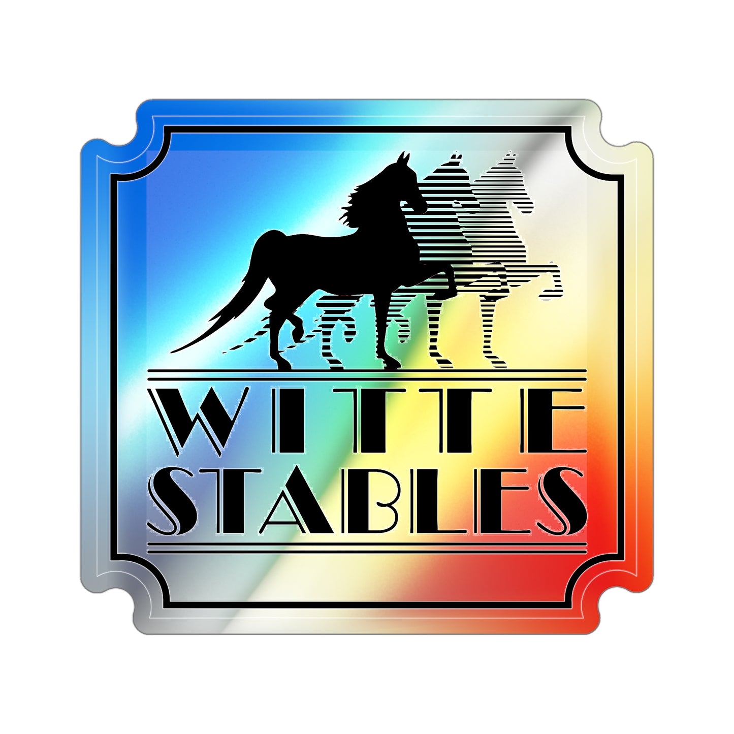 Holographic Sticker 4"