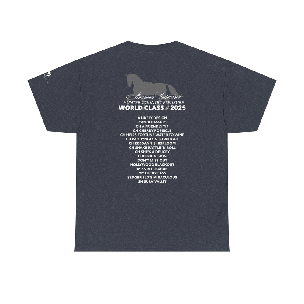 
                  
                    Hunter Country Pleasure - World Class of 2025 Tee
                  
                