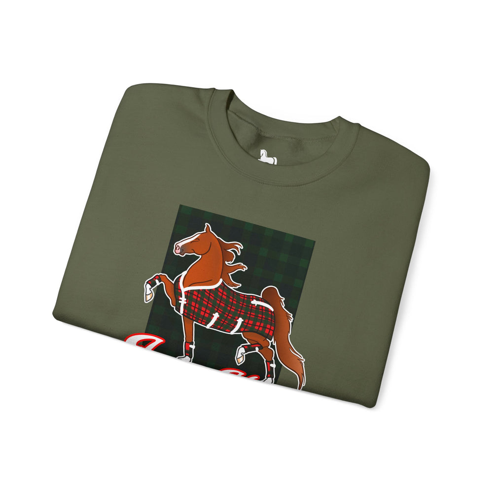 
                  
                    Saddlebred Jingle Horse Crewneck
                  
                