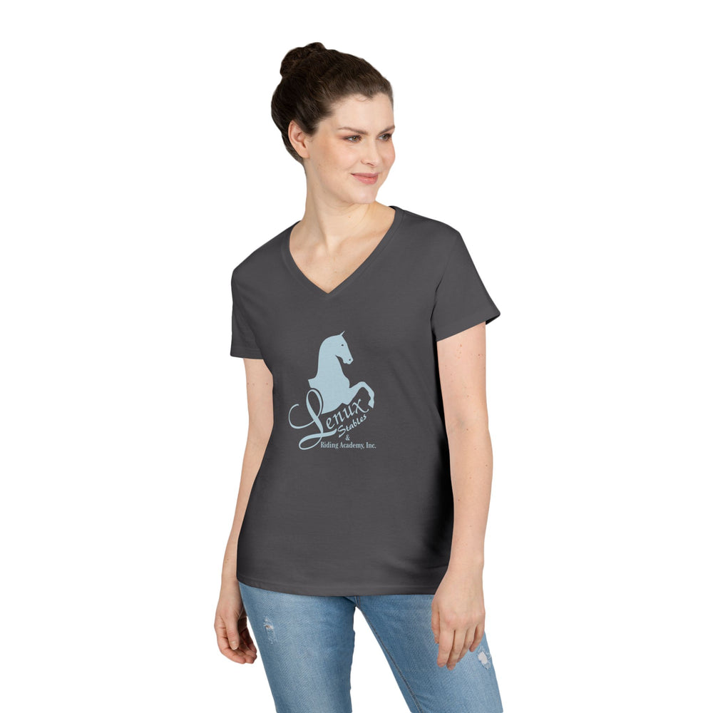 
                  
                    Ladies V-Neck Tee
                  
                