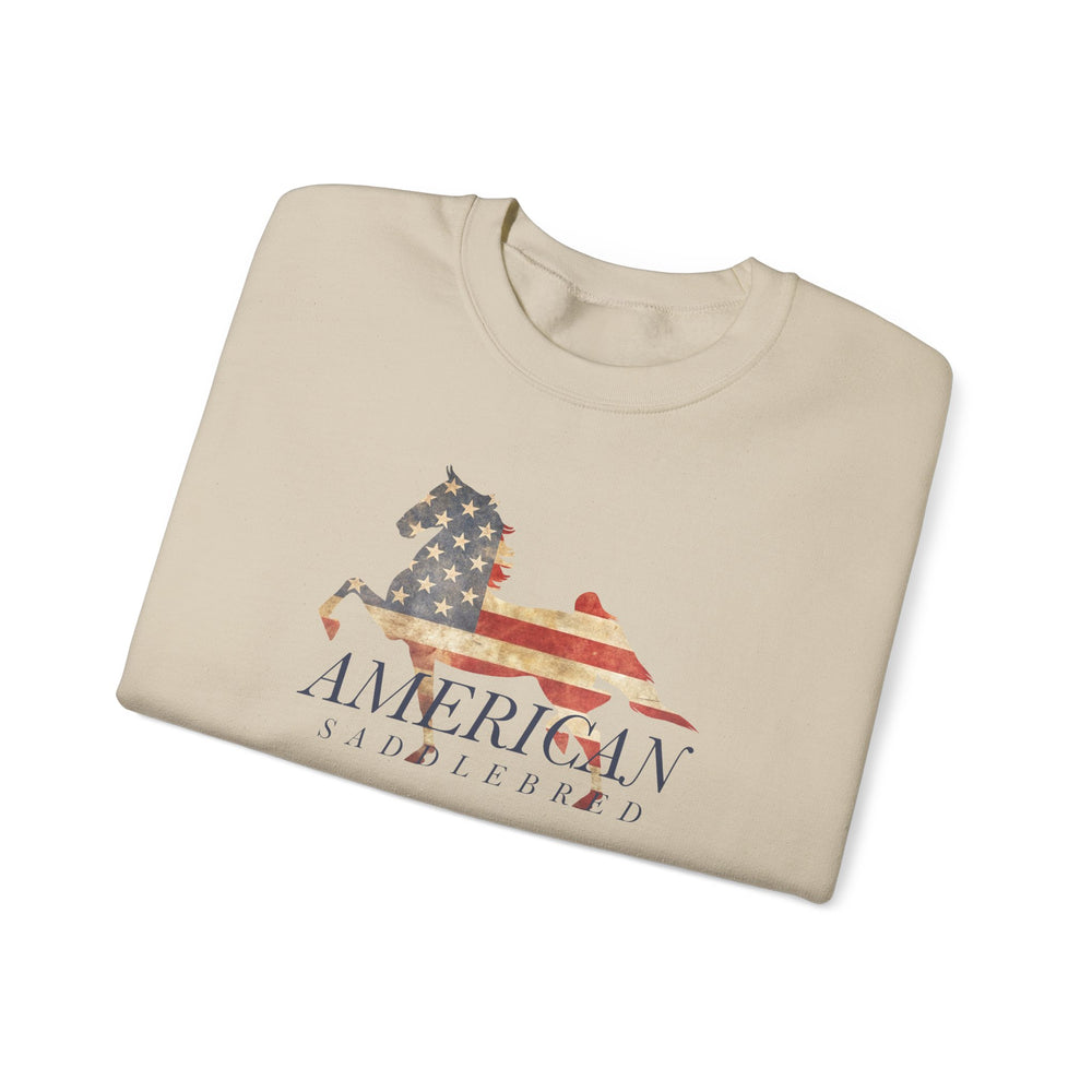 
                  
                    Saddlebred Old Glory Unisex Heavy Blend™ Crewneck Sweatshirt
                  
                