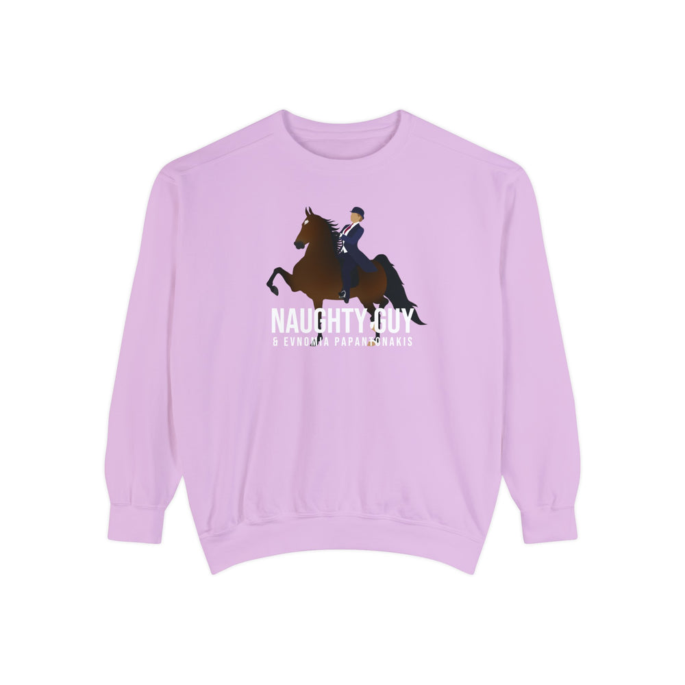 Naughty Guy Comfort Colors® Crewneck Sweatshirt