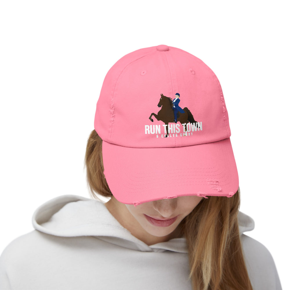 
                  
                    Run This Town Distressed Hat
                  
                