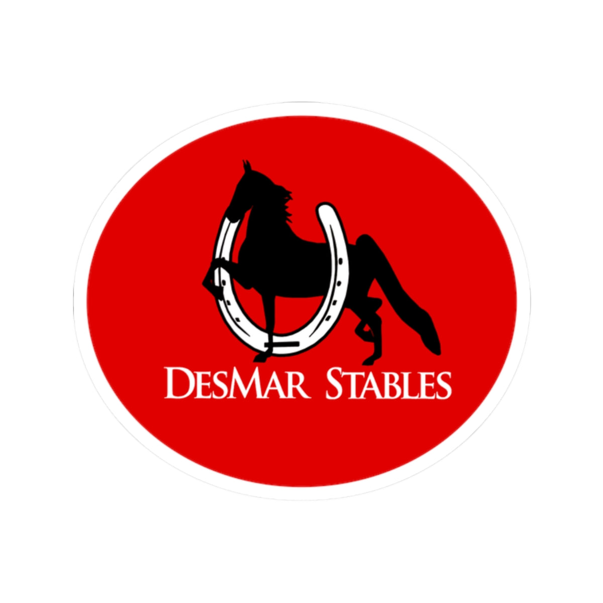 Stickers - 2 sizes, clear or white trim