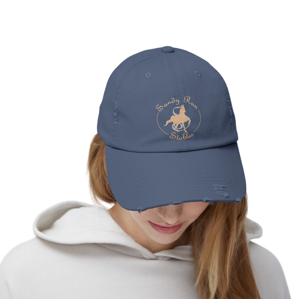 
                  
                    Distressed Cotton Cap
                  
                