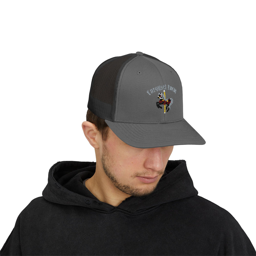 
                  
                    Embroidered Trucker Cap
                  
                