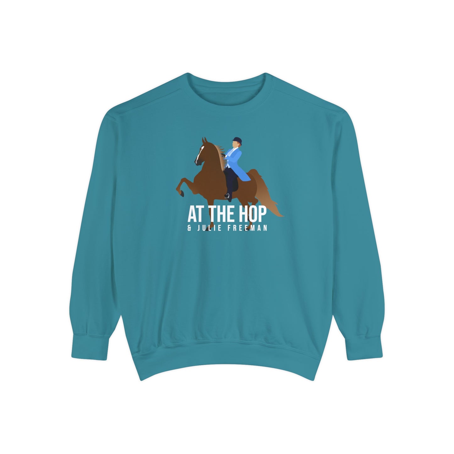 At The Hop Comfort Colors® Crewneck Sweatshirt