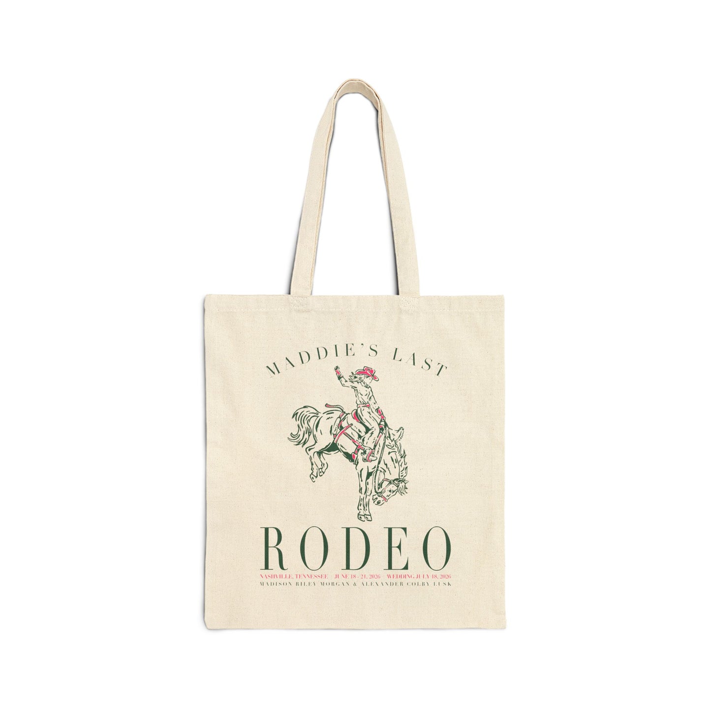 Cotton Canvas Tote Bag