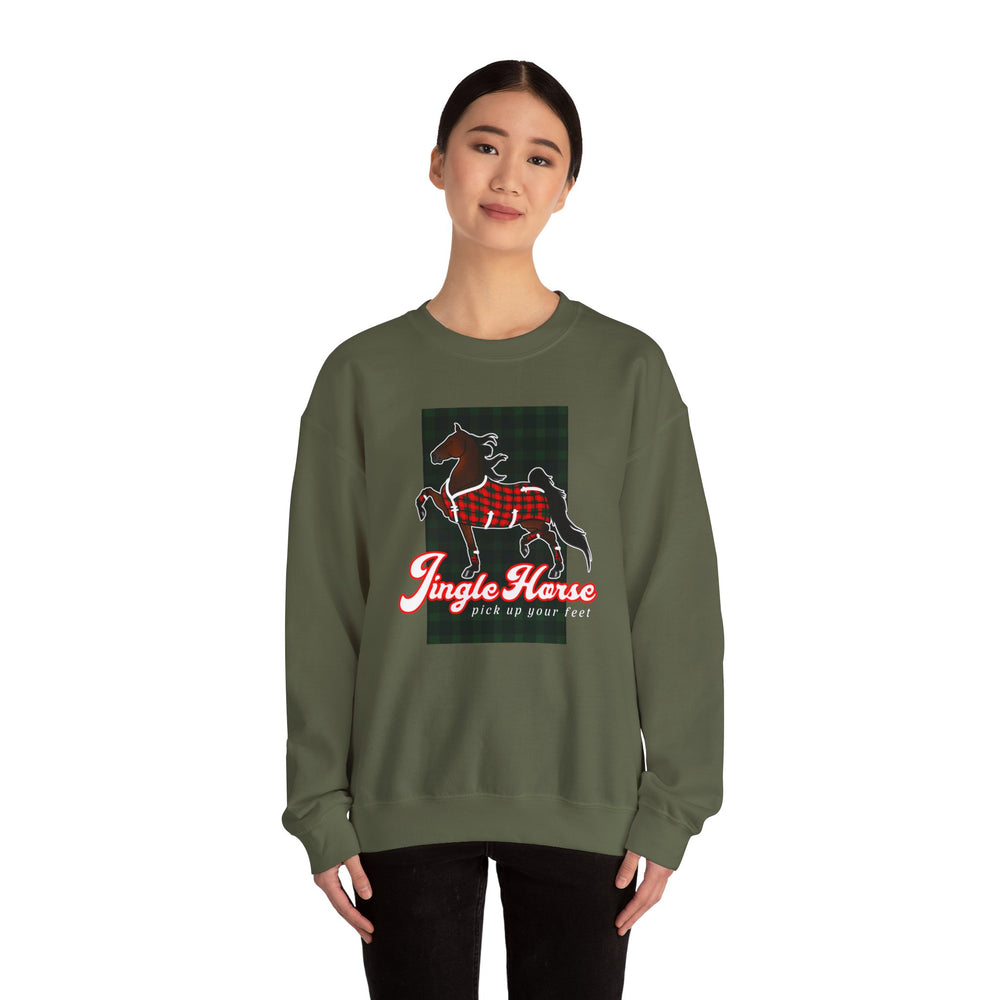 
                  
                    Morgan Jingle Horse Crewneck
                  
                