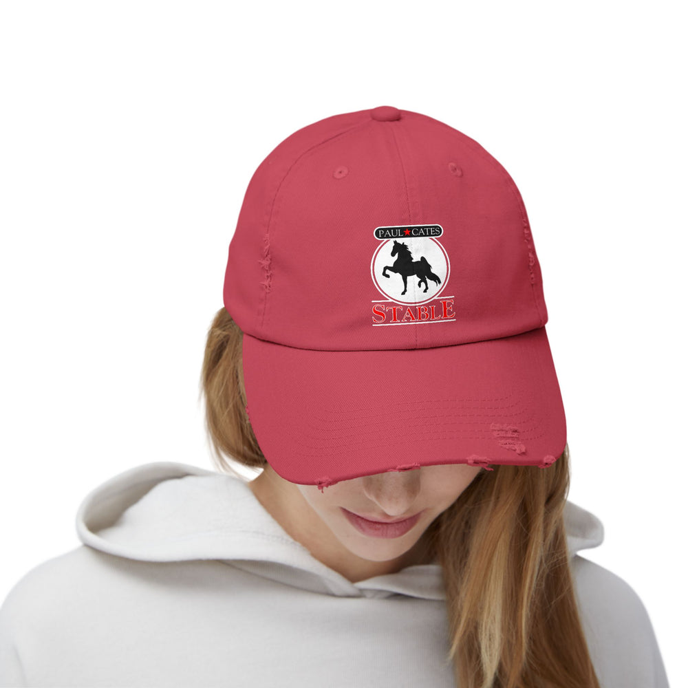 
                  
                    Distressed Cotton Cap
                  
                