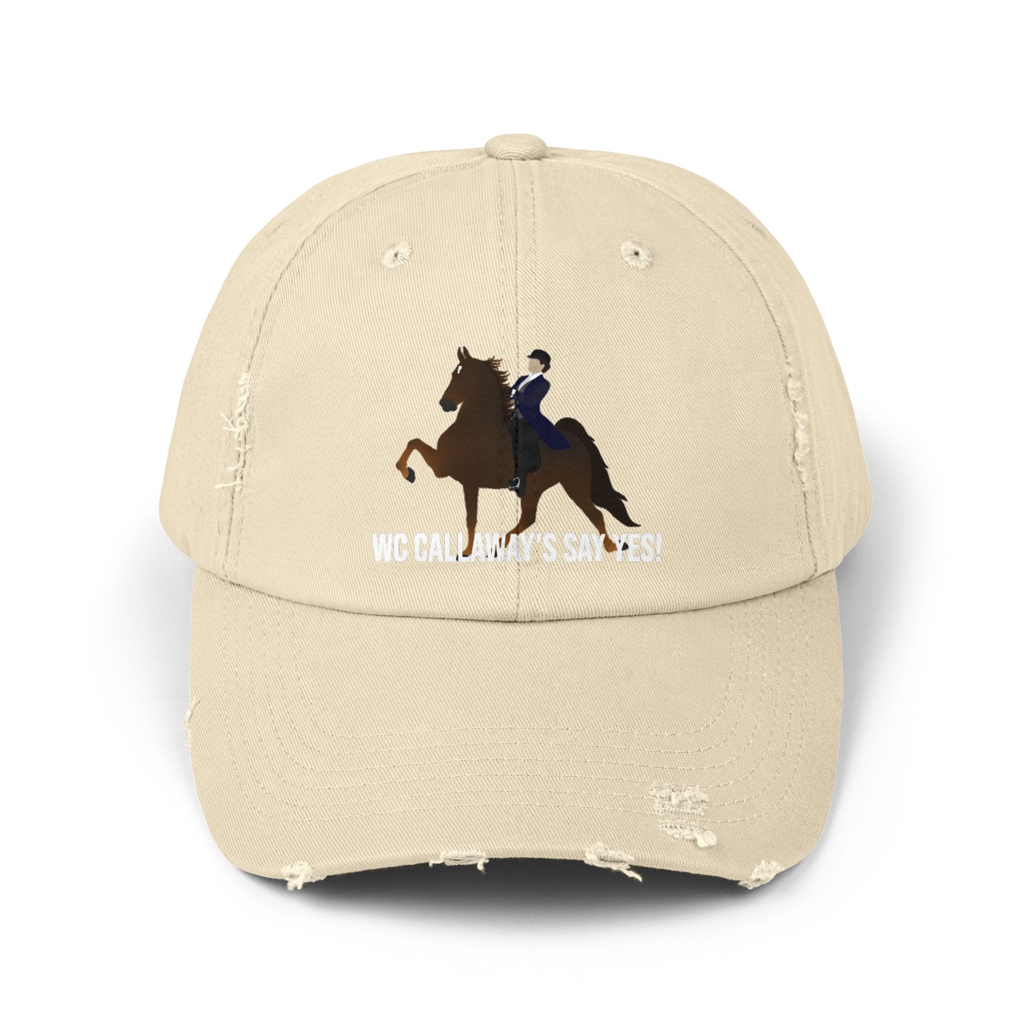 WC Callaway's Say Yes! Distressed Hat