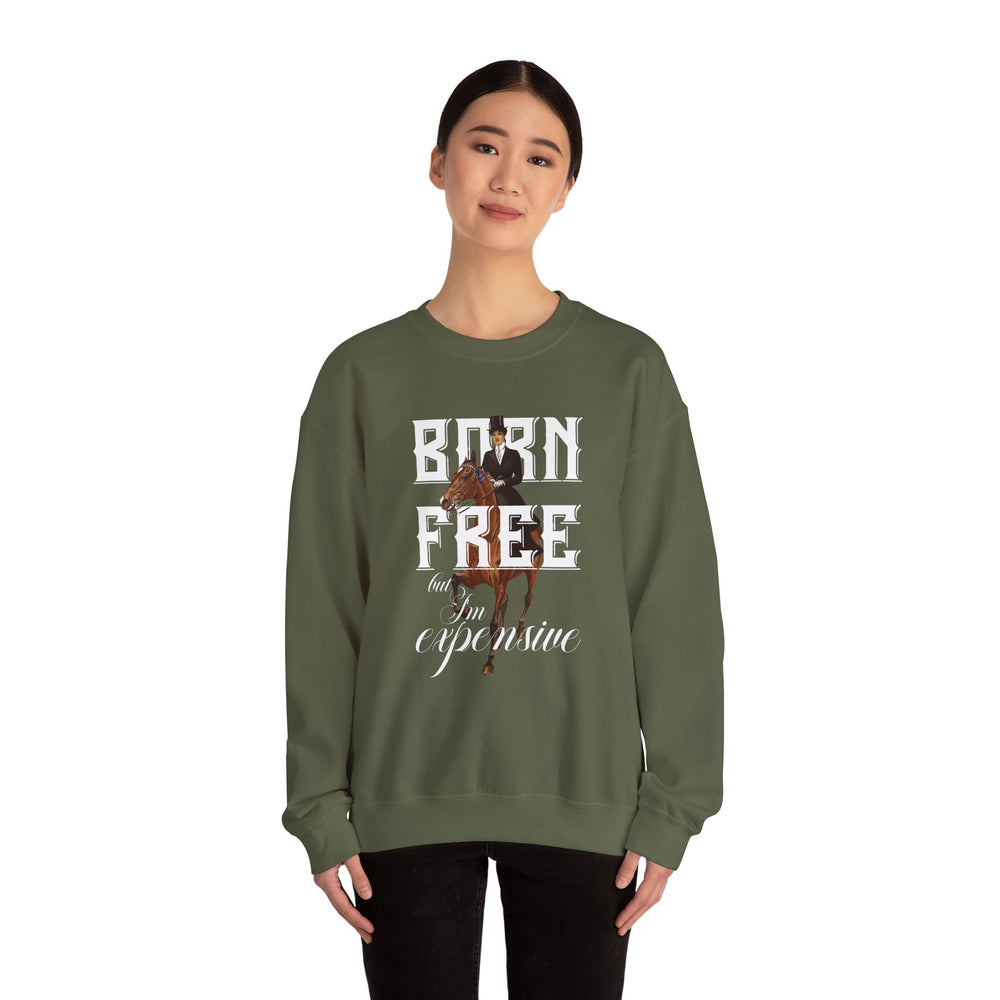 
                  
                    "Born Free, But I'm Expensive"Unisex Heavy Blend™ Crewneck Sweatshirt
                  
                