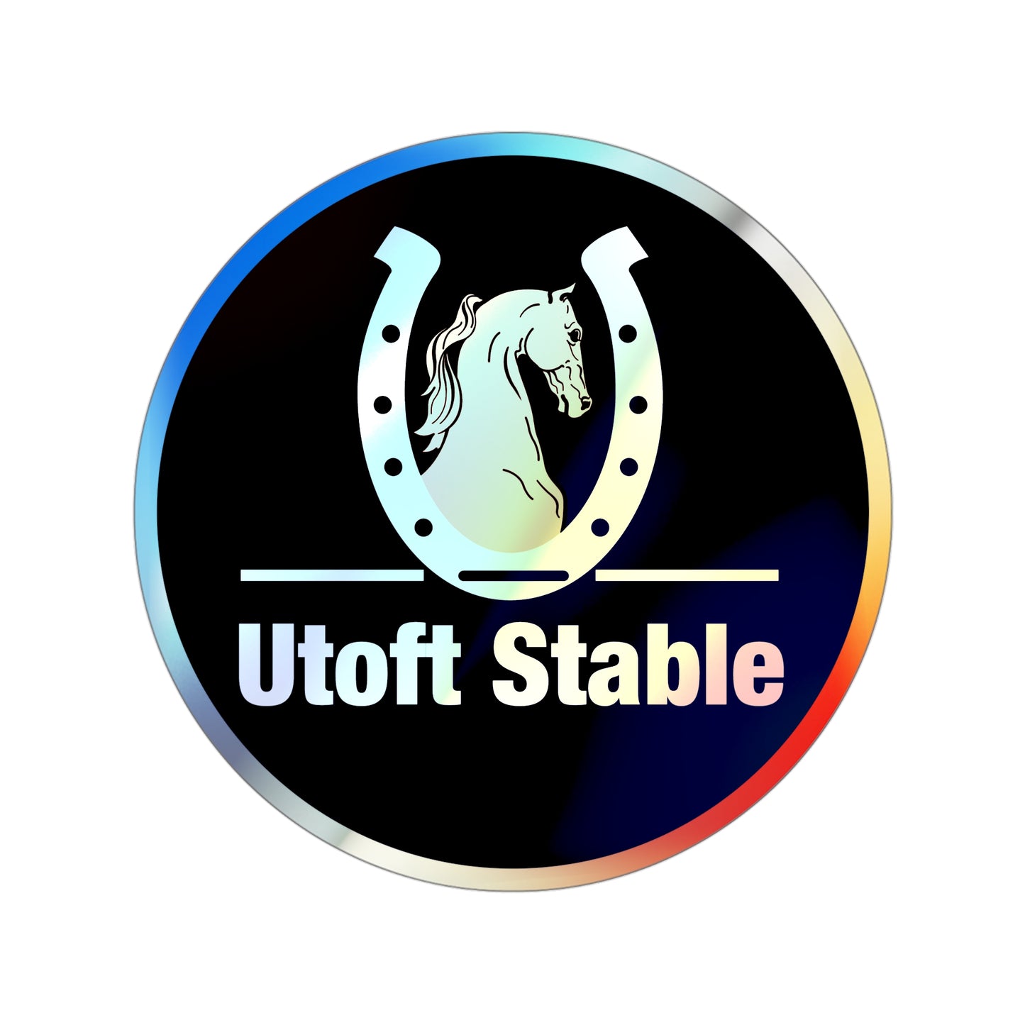 Holographic Sticker 4"