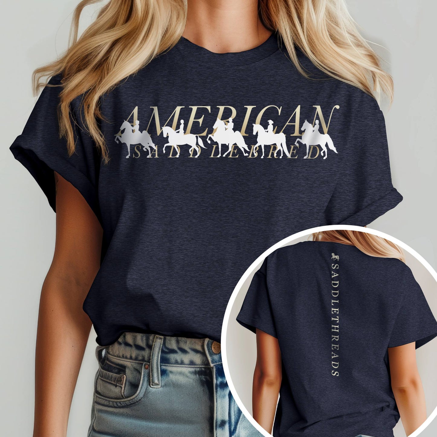 Vintage Parade of Saddlebreds Tee
