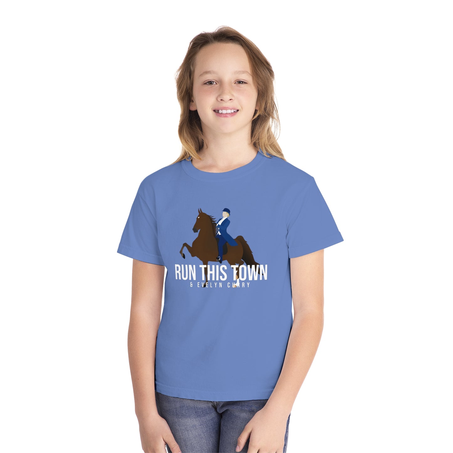 Run This Town Youth Comfort Colors® Tee