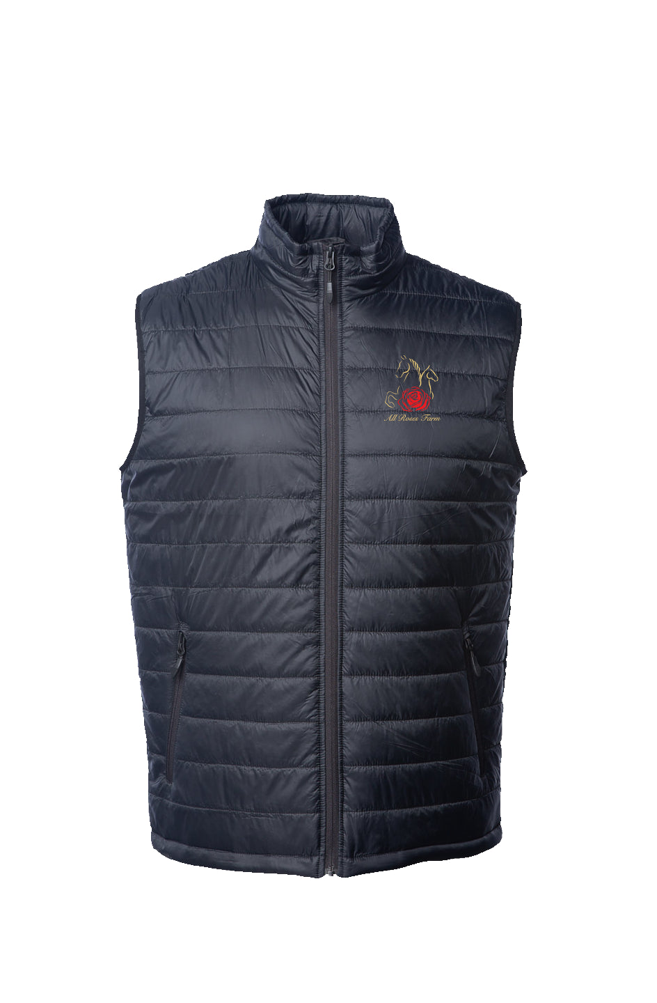 All Roses Mens Puffer Vest