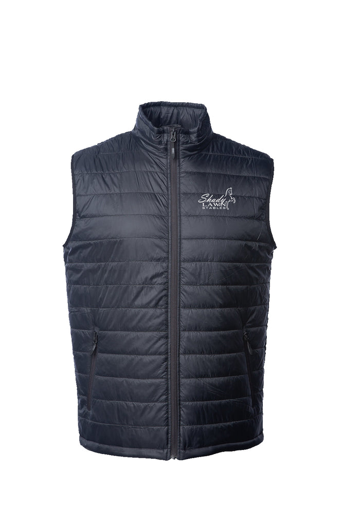Shady Lawn Stables Mens Puffer Vest