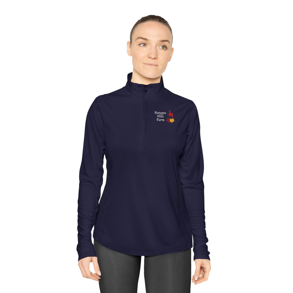 
                  
                    Ladies Quarter-Zip Pullover AHF
                  
                