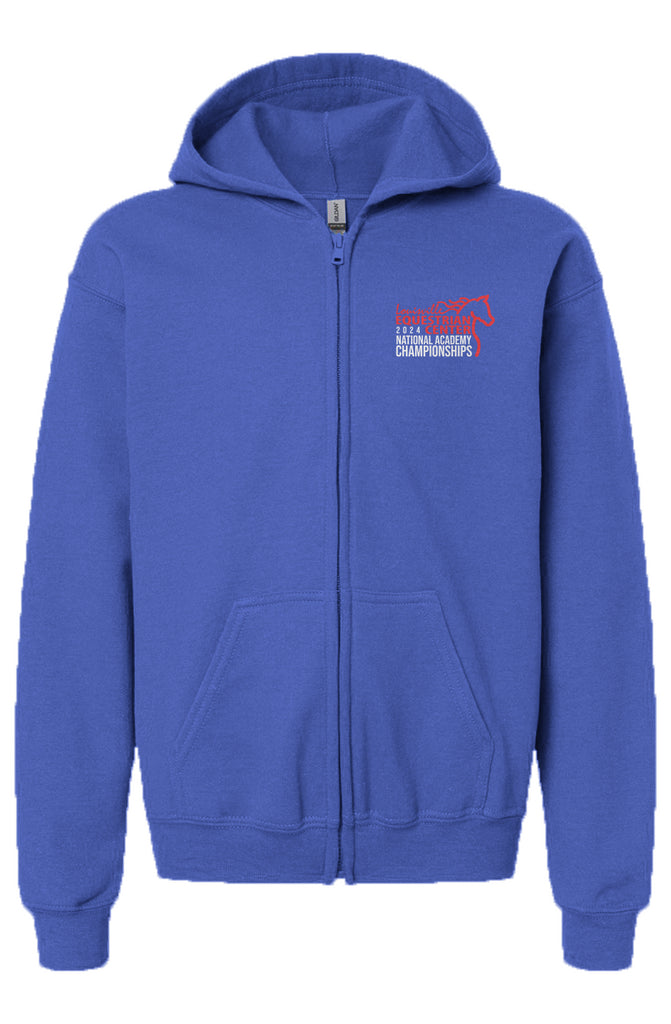 LEC Academy Nationals 2024 Heavy Blend Youth Zip Hoodie