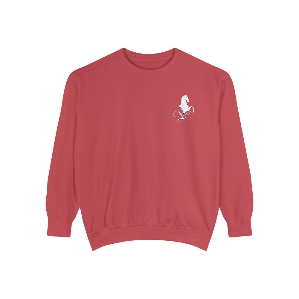 
                  
                    Comfort Colors Embroidered Sweatshirt
                  
                