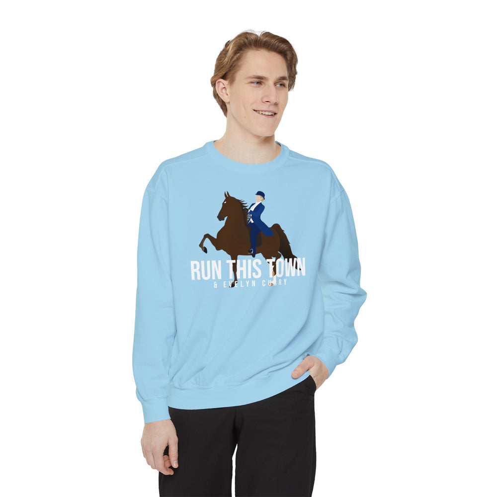 
                  
                    Run This Town Comfort Colors® Crewneck Sweatshirt
                  
                