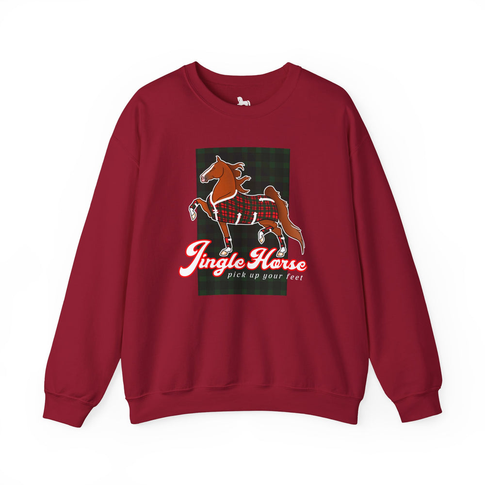
                  
                    Saddlebred Jingle Horse Crewneck
                  
                