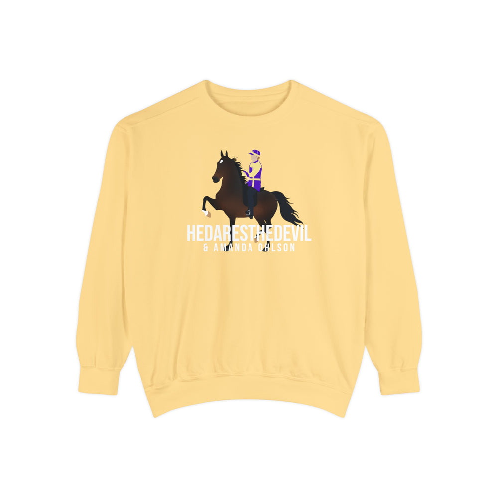 
                  
                    HEDARESTHEDEVIL Comfort Colors® Crewneck Sweatshirt
                  
                