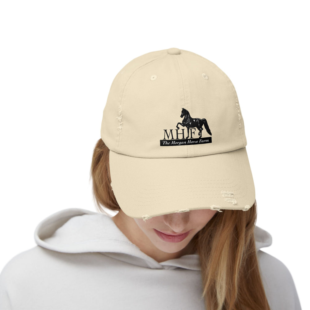 
                  
                    Distressed Cotton Cap
                  
                