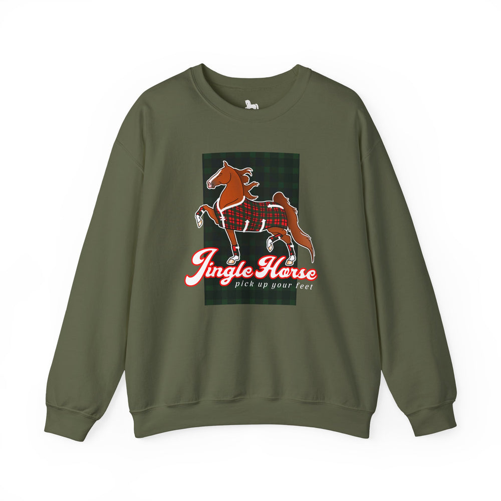 
                  
                    Saddlebred Jingle Horse Crewneck
                  
                