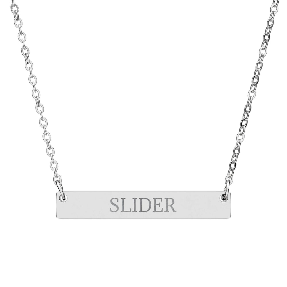 SLIDER - THE NAMEPLATE NECKLACE