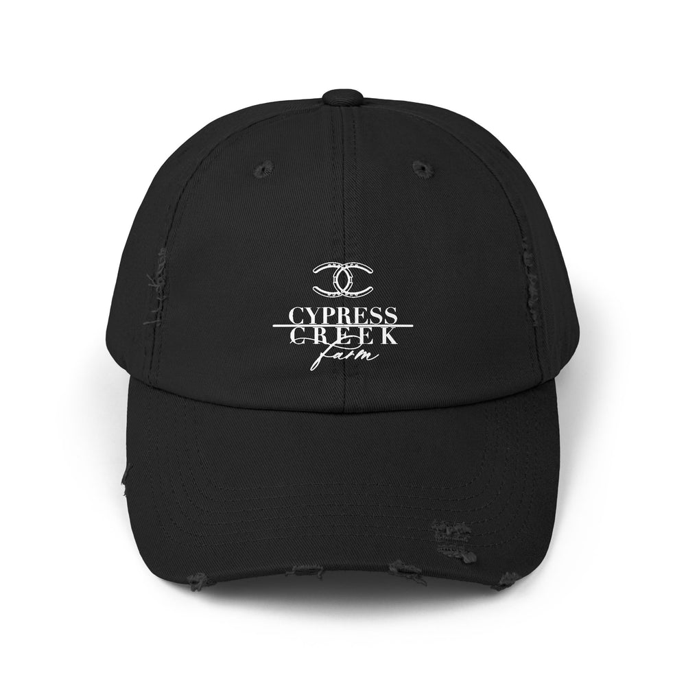 Distressed Cotton Cap